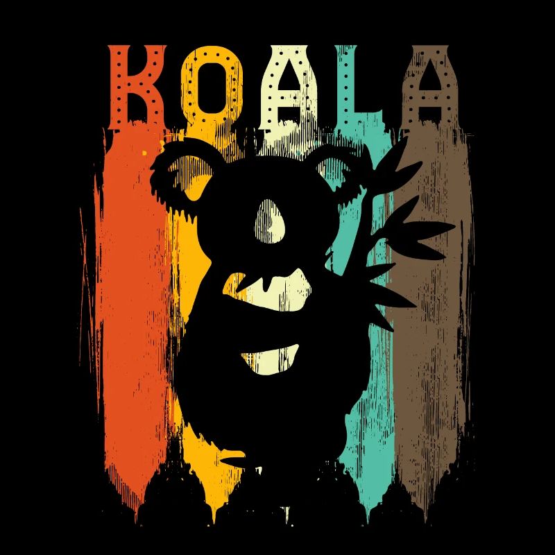 Koala Koala ours cadeau vintage rétro