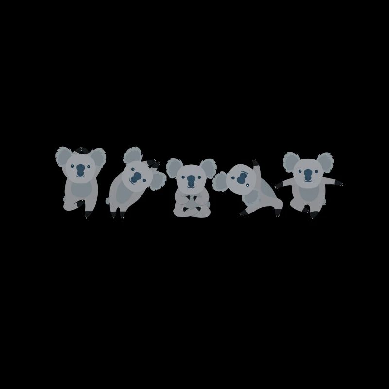 Yoga Tiere - Koala