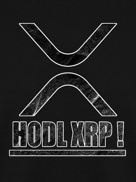 HODL XRP Geschenk Retro