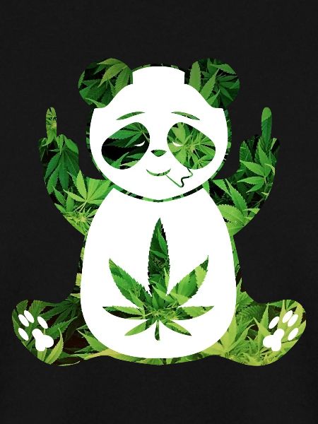 Panda stoned Weed