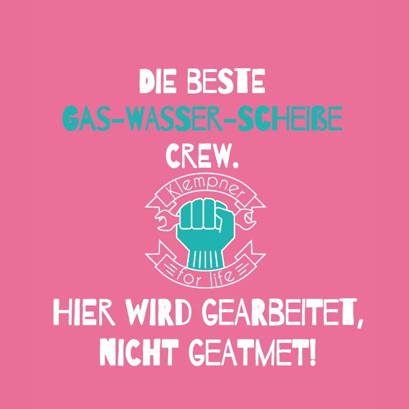 Ich arbeite hart, ich bin Klempner - Geschenk Idee
