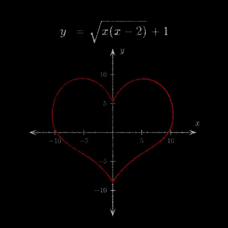 Valentinstag Valentine Herz Geschenk Mathe