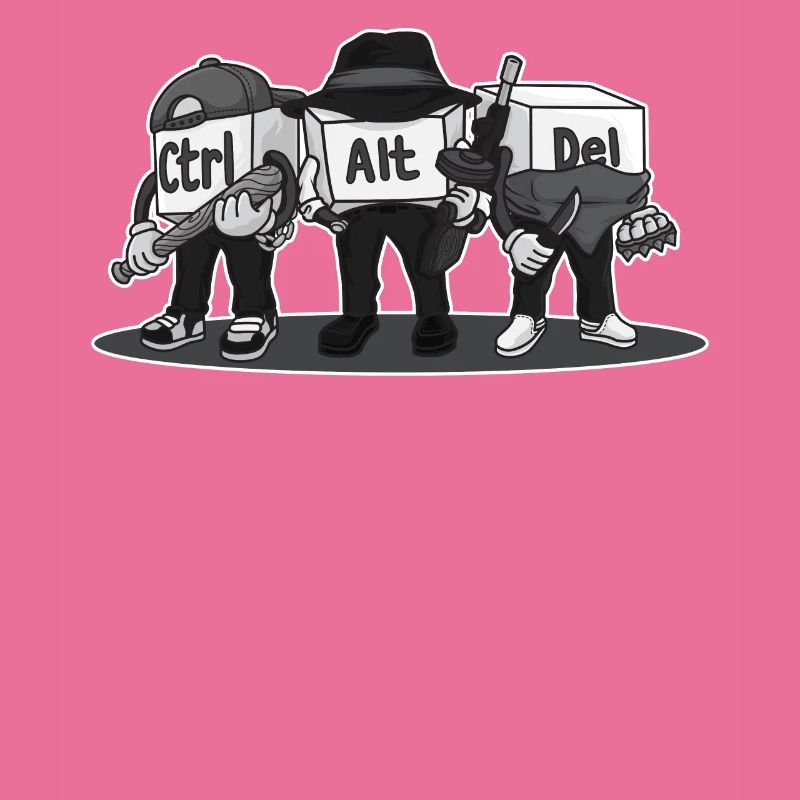 Ctrl Alt Del Computer Admin Nerd Geek Computer Scientist