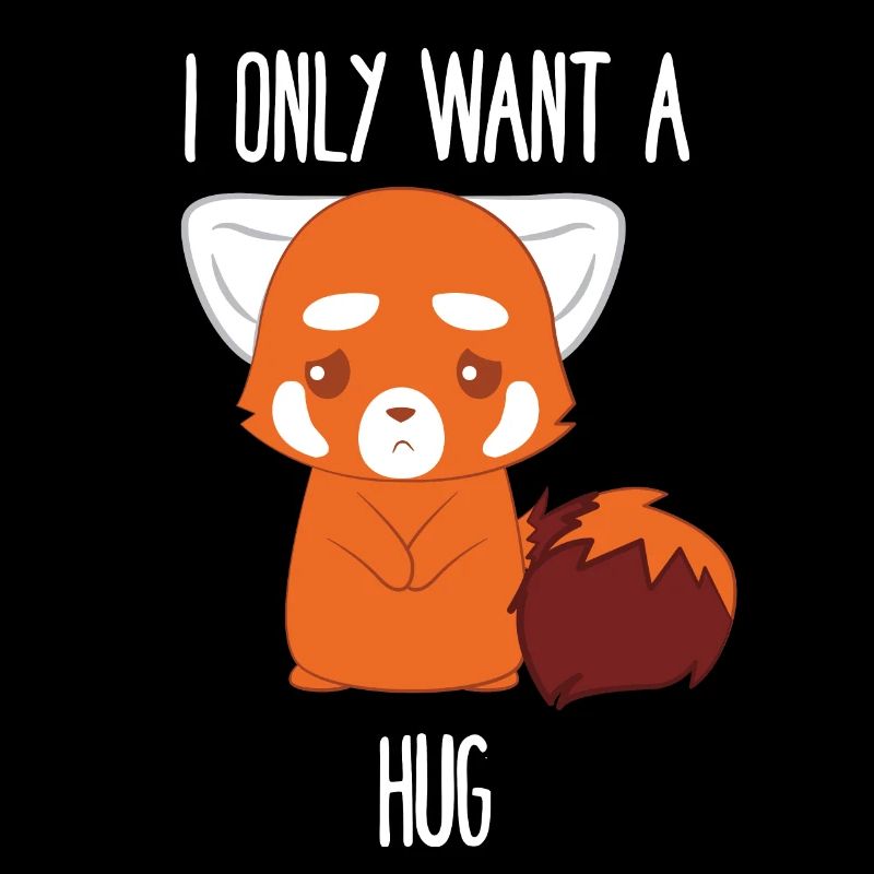Roter Panda - Katzenbär - Kuscheln - Hug