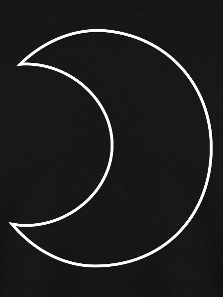 Mond - Halbmond