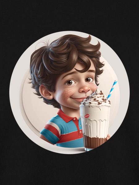Vanille Milchshake Boy - Schokolade