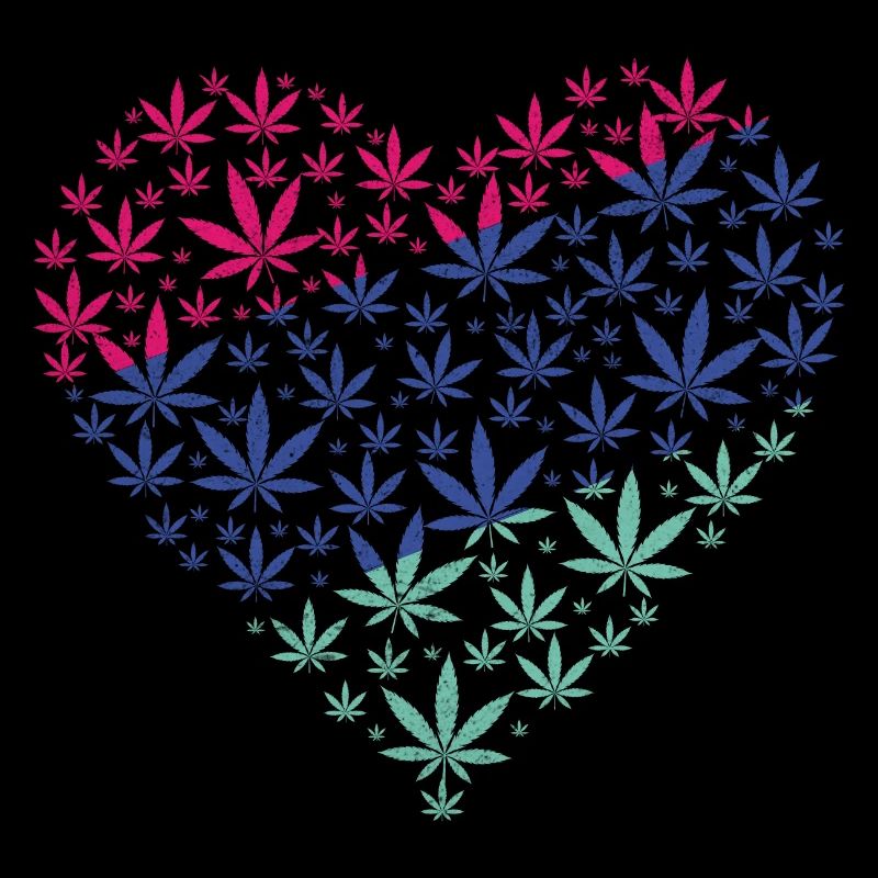Ein Herz aus Weed