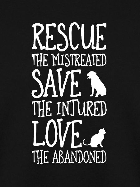 Rescue save love animals