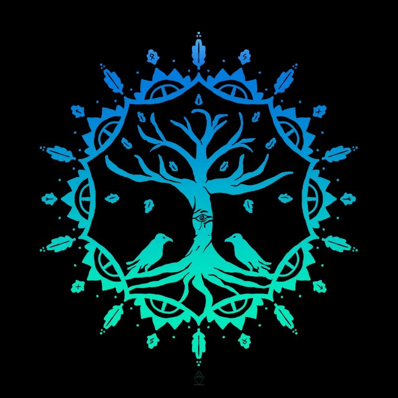 Mandala Tree - Colored