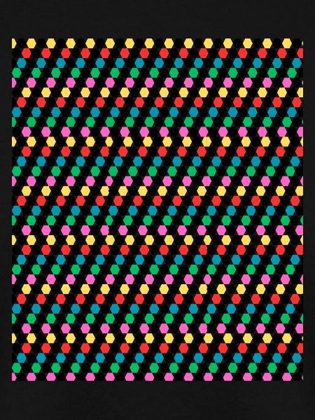 Rhombus pattern design