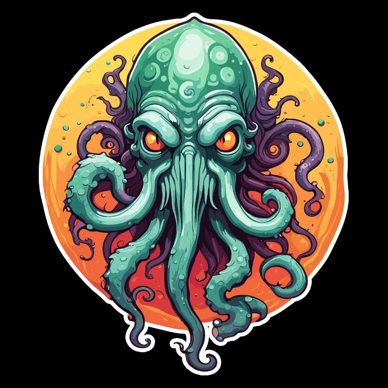 Cthulhu / Demon / Fantasy / Horror / Tentacle