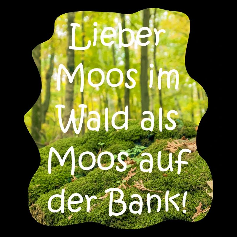 Moos im Wald
