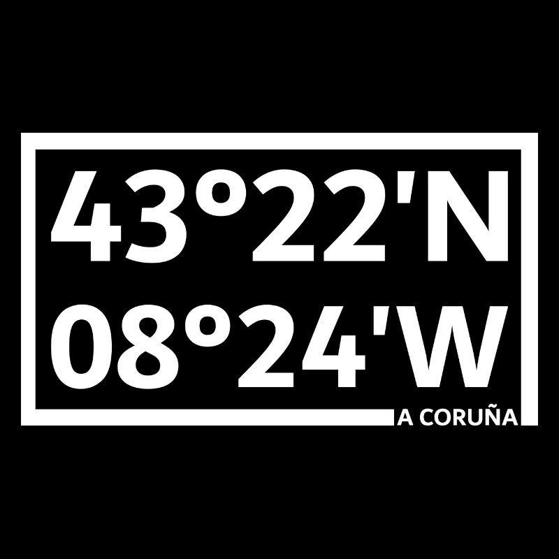 A Coruña coordinates