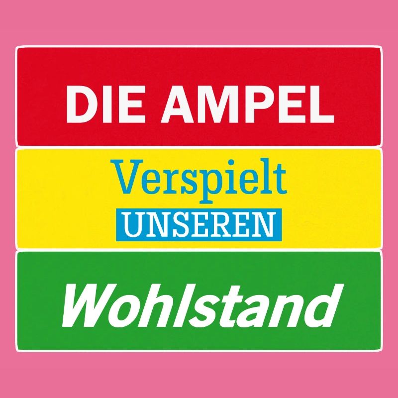 Protest Streik Demo Statement zum Wohlstand