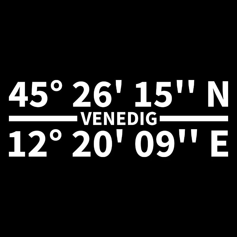 Coordonnées Venise
