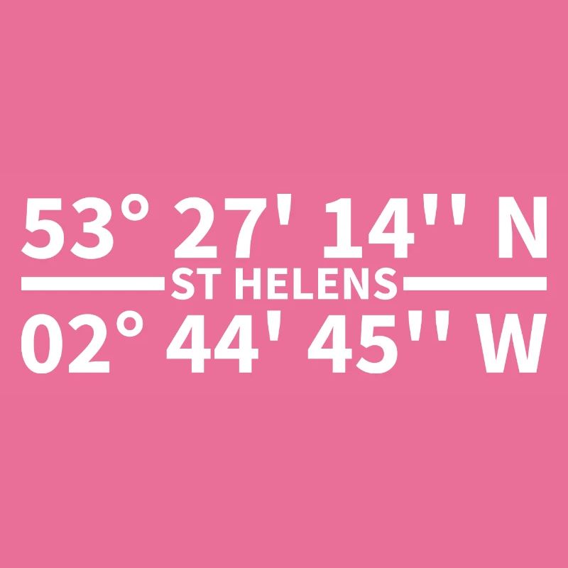 St Helens coordinates