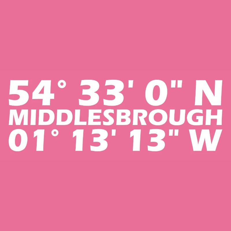 Coordonnées de Middlesbrough