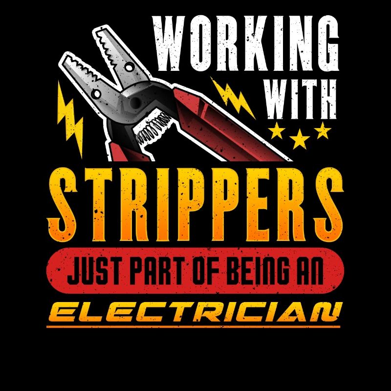 Electricians Working With Strippers Electrician