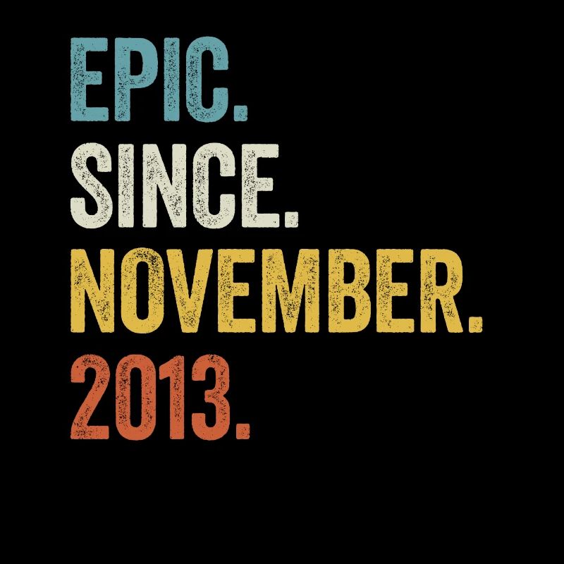 Epic Since November 2013 9. Geburtstag