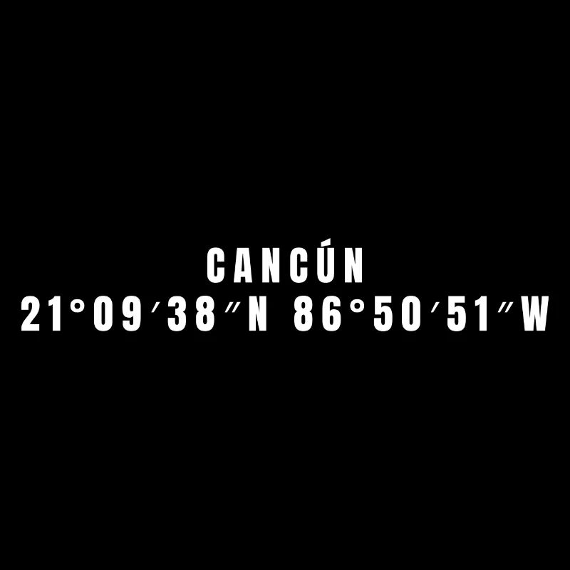Coordonnées Cancún, Mexique