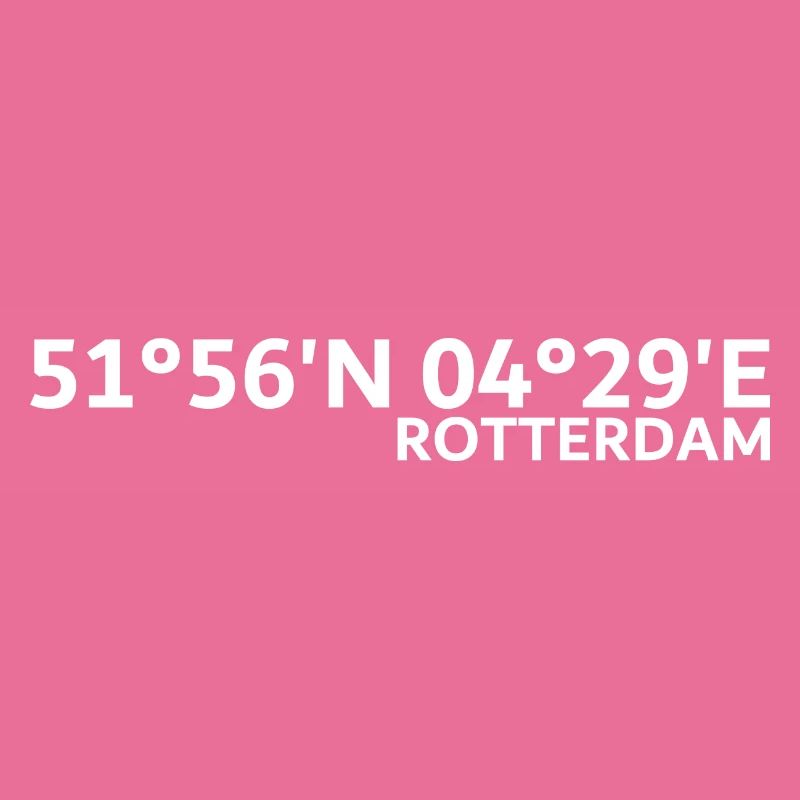 Coordonnées de Rotterdam