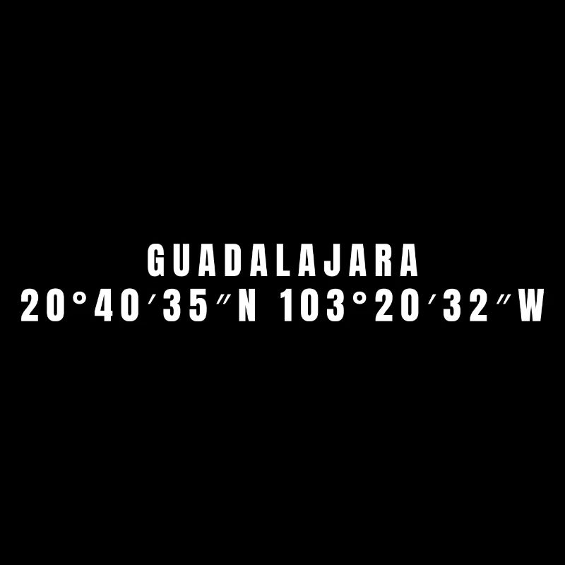 Coordonnées de Guadalajara, Mexique