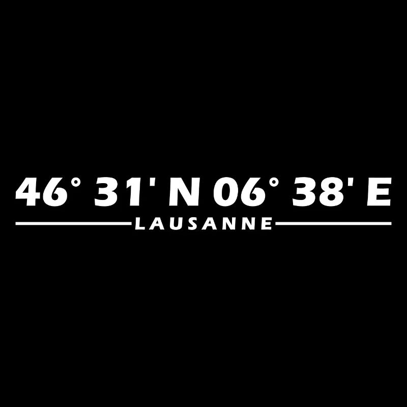 Coordonnées de Lausanne