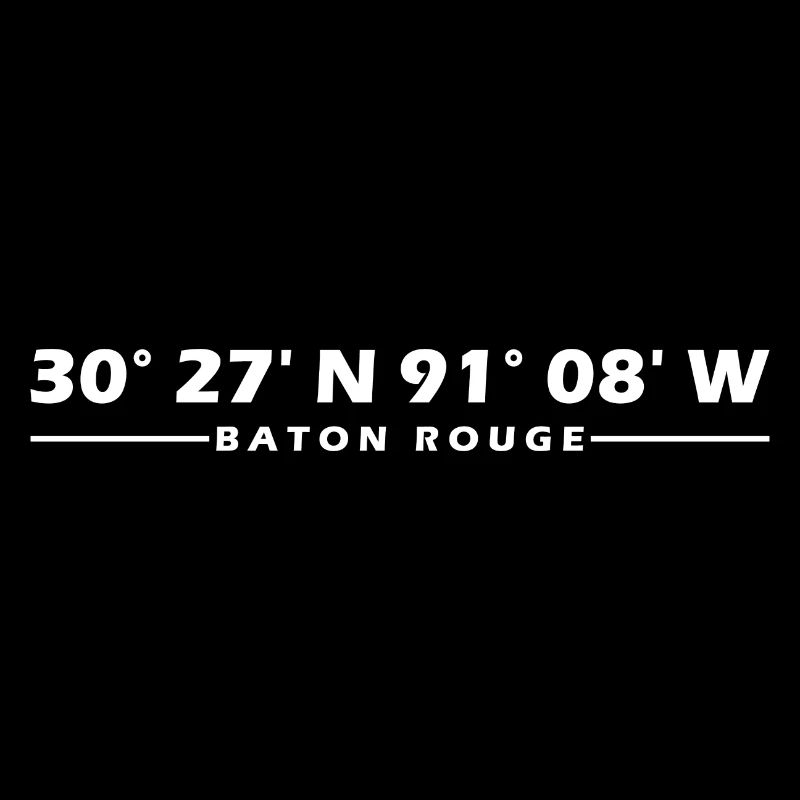 Coordonnées de Baton Rouge