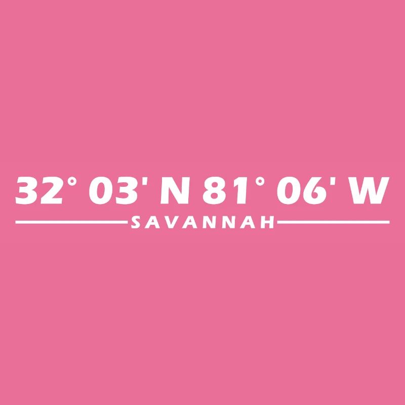 Savannah Coordinates