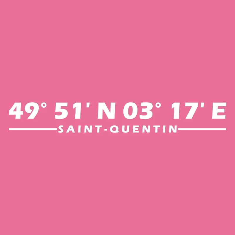 Coordonnées de Saint-Quentin