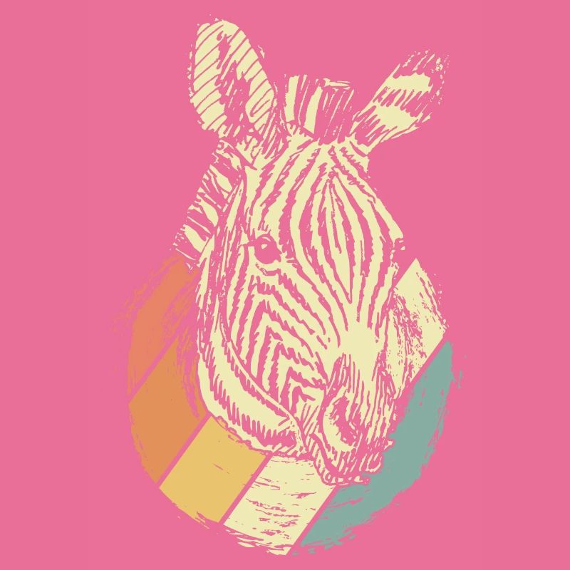 Zebra head