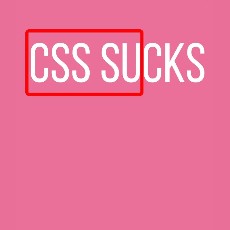 CSS suce programmation CSS drôles programmeurs