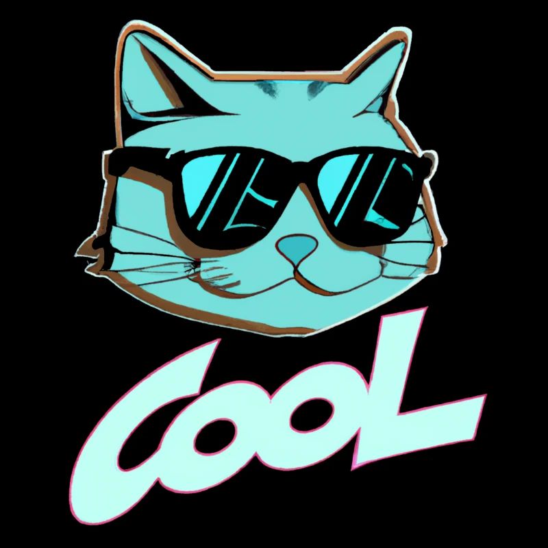Sonnenbrillen-Katze
