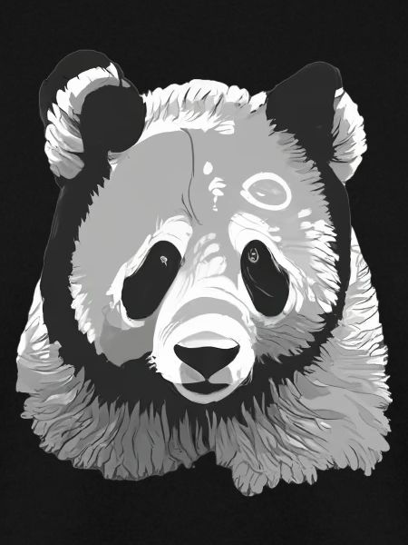 Stylized Baby Panda