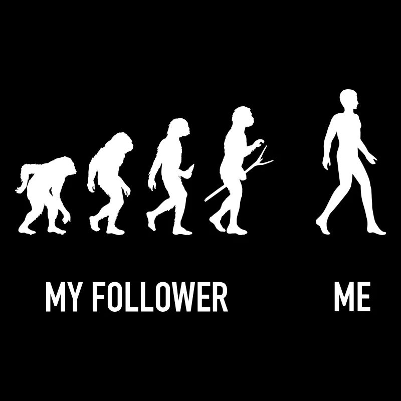 Moi, mon suiveur, l’évolution