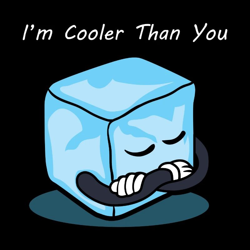 Eiswürfel Cool Geschenkidee