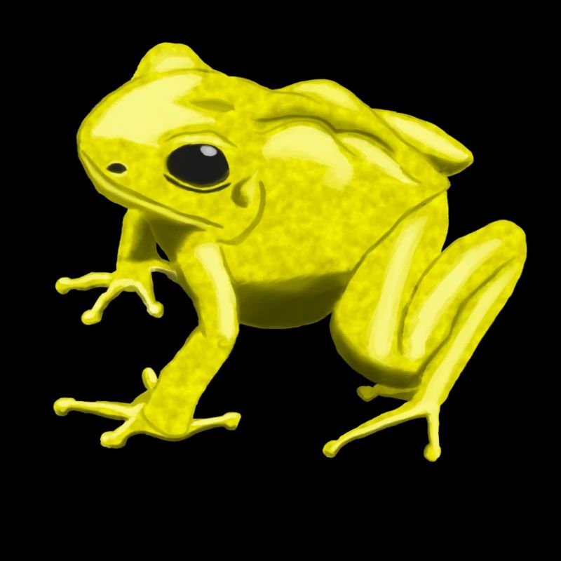 gelber Giftpfeilfrosch