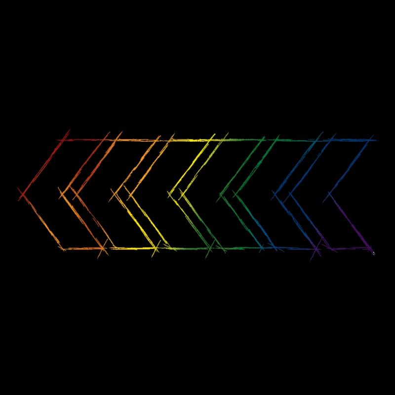 Rainbow Chevrons