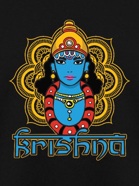 Krishna Hindu-Gott