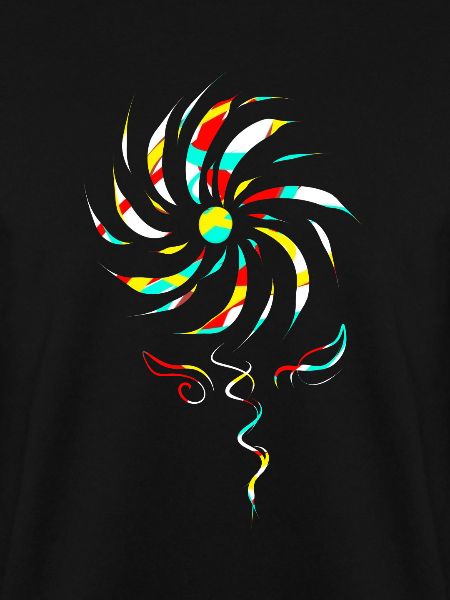 Bunte Windblume