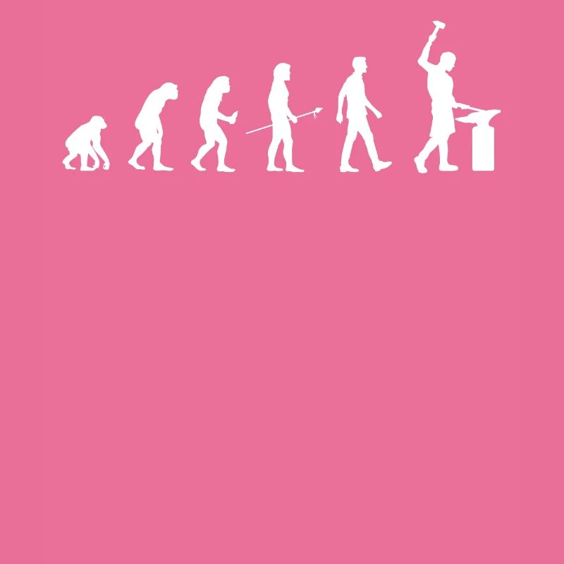 Evolution Man Blacksmithing Blacksmith Gift