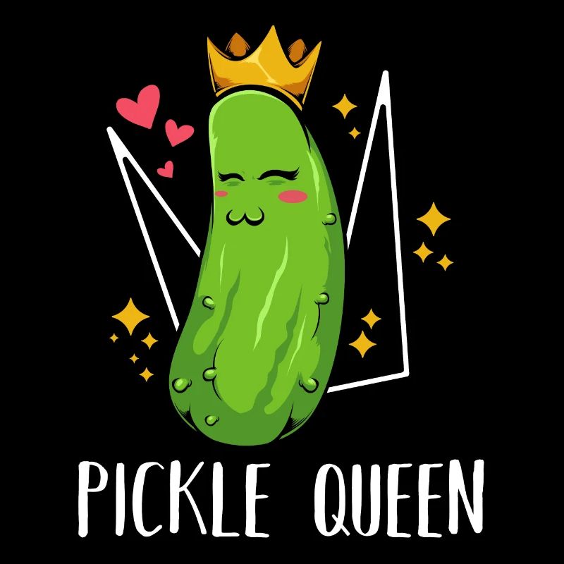 Pickle - Pickle Queen - Kawaii Concombre Vegan