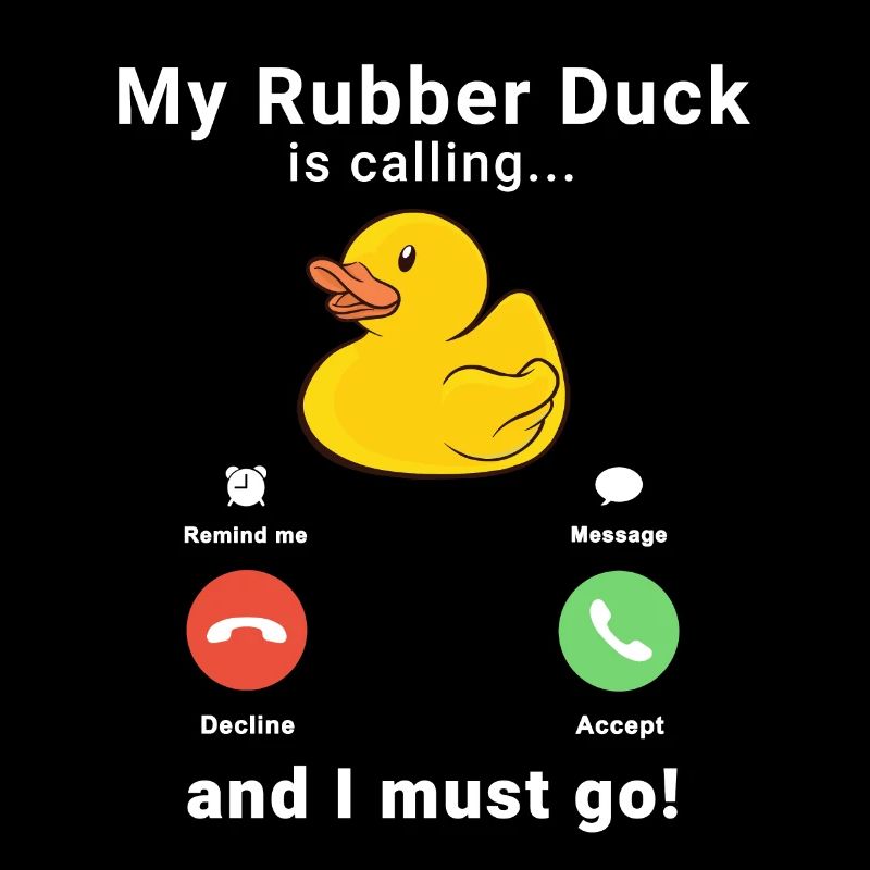 My Rubber Duck is calling Rubber Duckie Bath
