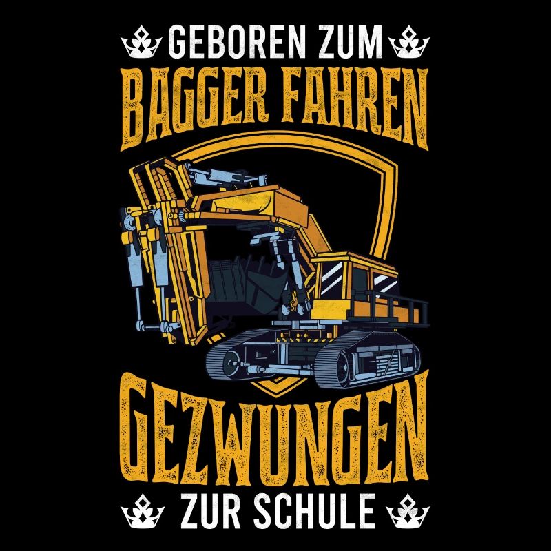 Baggerführer Bagger Spruch Baggerfahrer Geschenk