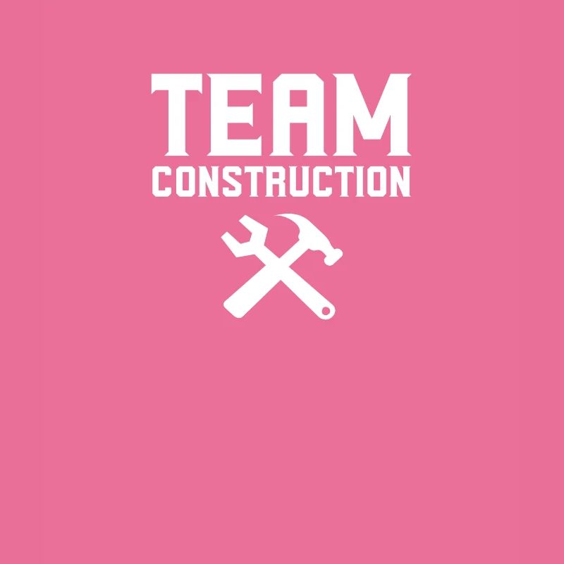 Équipe Chantier Maison Construction Construction Constructeurs Pelles