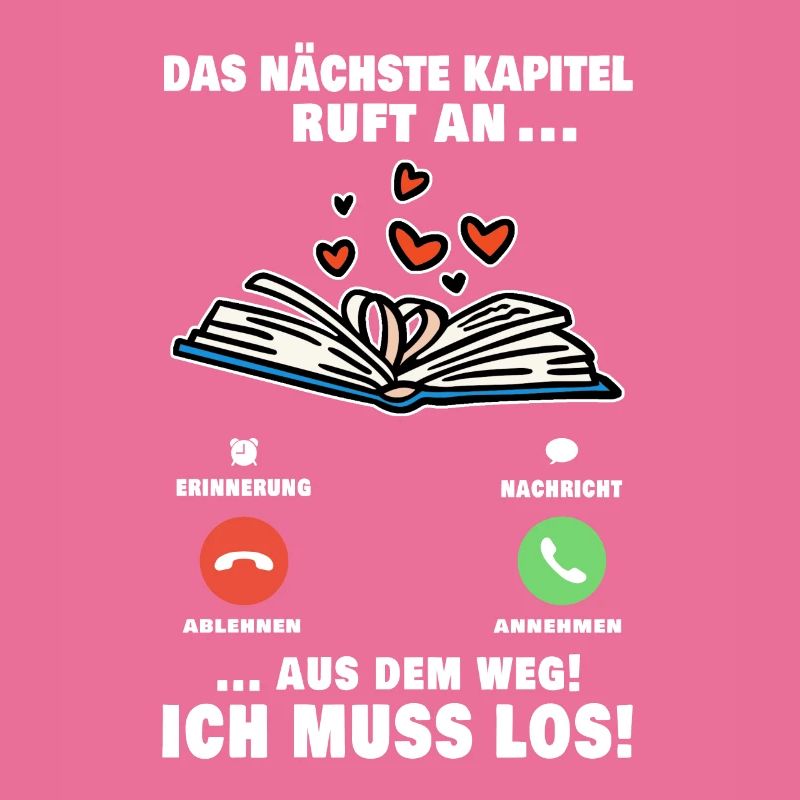 Das nächste Kapitel ruft an Bücherwurm Leseratte