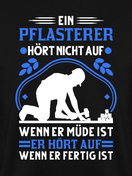 Pflasterer Spruch Steinsetzer Pflastersetzer