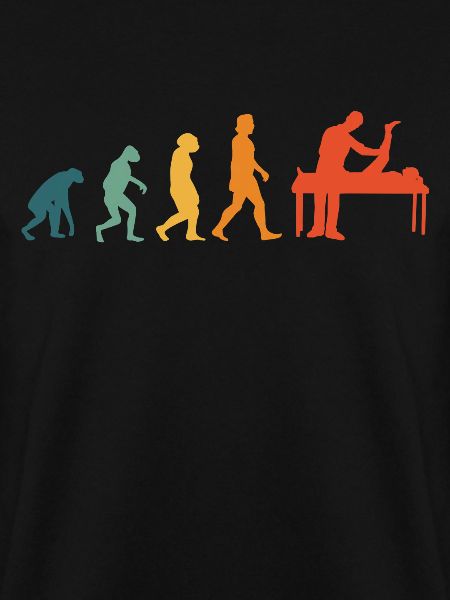 Physiotherapist Evolution Retro Physio
