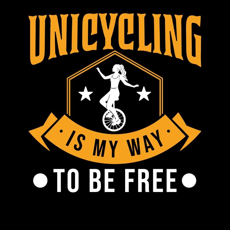 Einrad Geschenk Einradfahrerin Unicycle