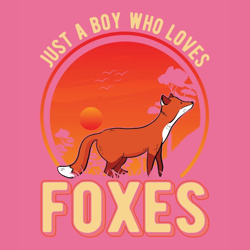 Fuchs Junge Geschenk